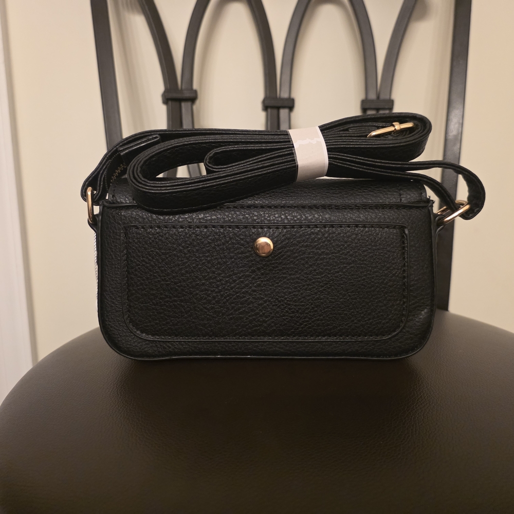 NWT Valentino Orlandi Black Crossbody Bag - Picture 5 of 9